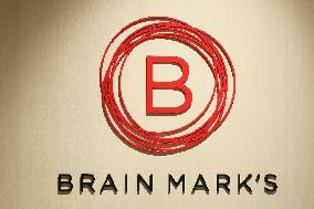 Brain Marks signage and logo